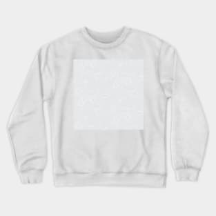 Light Gray Line Art Crewneck Sweatshirt